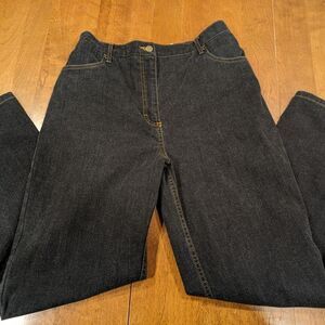 Blair Plus Size Dark Wash Vintage Mom Jeans Size 14TL